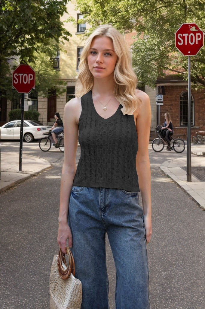 Flair - Gestrickte Tank-Top-Weste