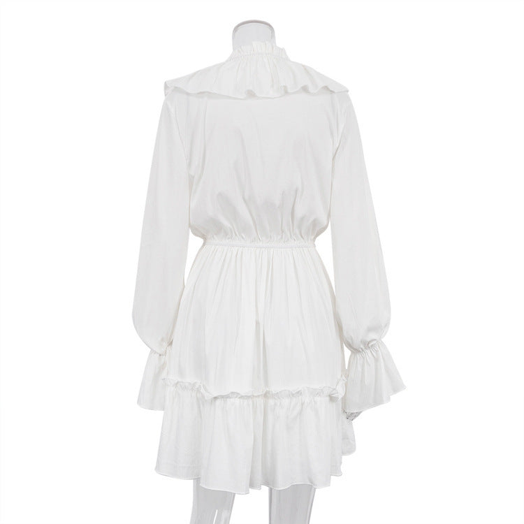 Flair - V-Ausschnitt-Ärmelkleid