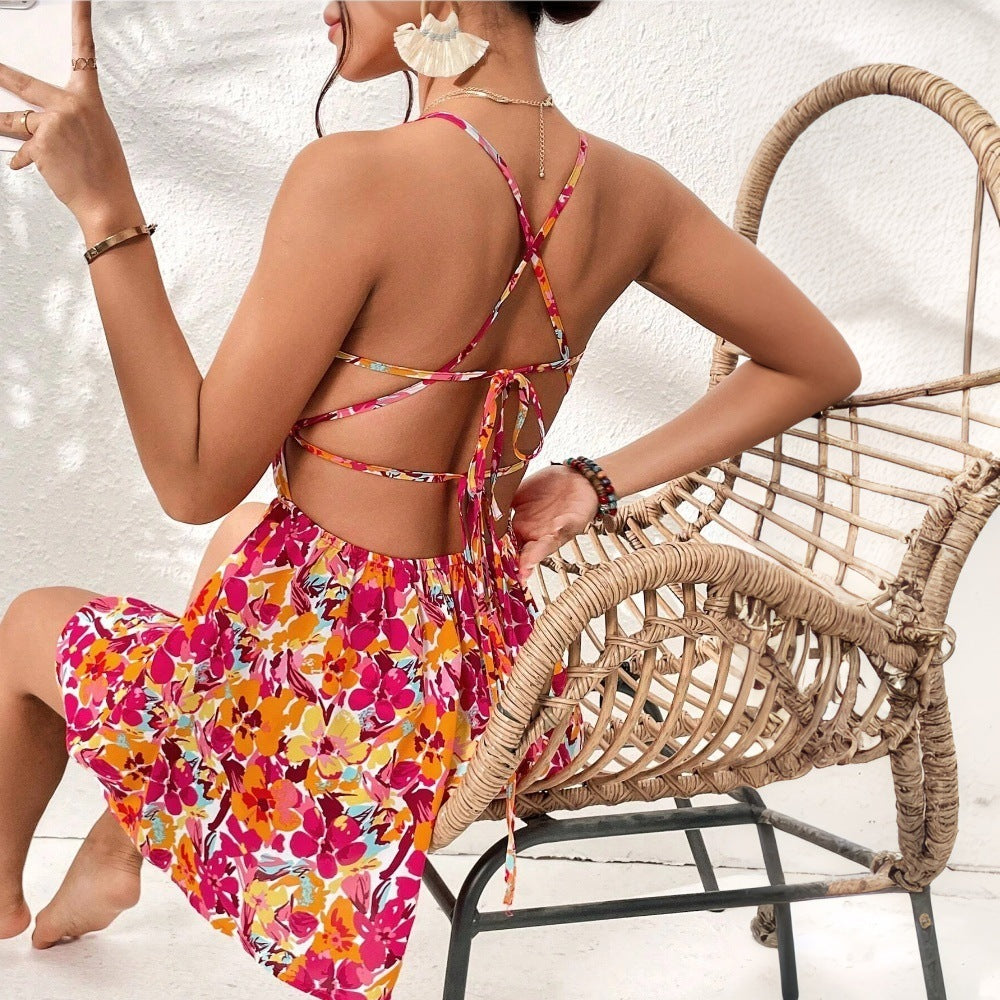 Flair - Summer Floral Print Dress