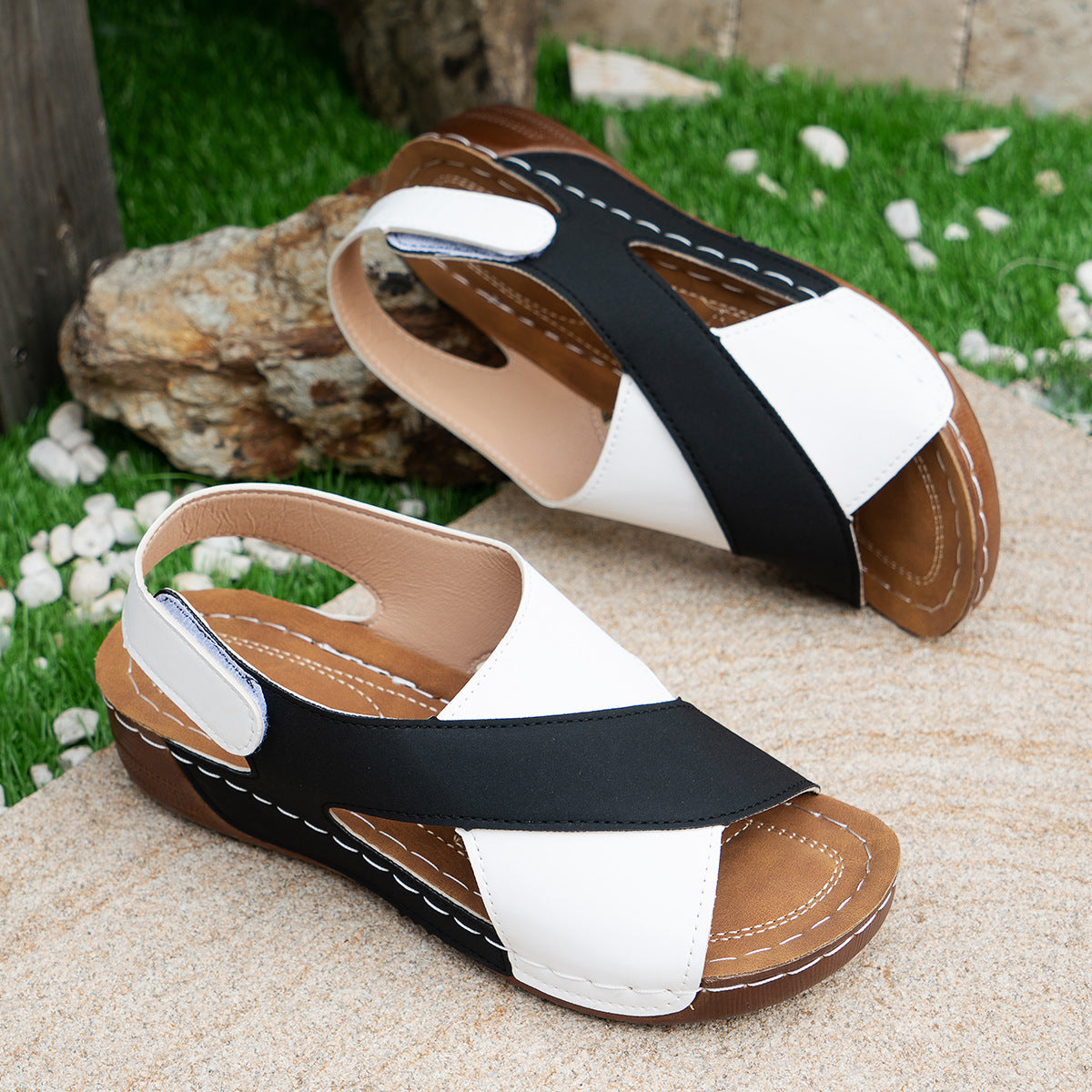 Flair - Cross-strap Summer Sandals
