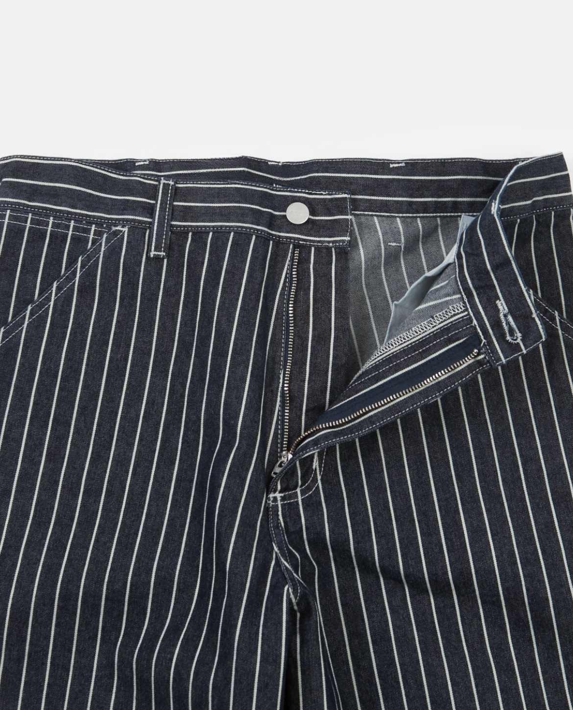 Flair - Herren Gestreift Hosen | Knopf