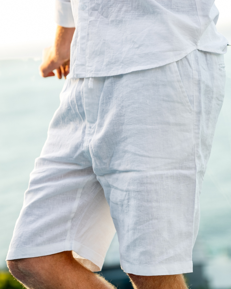 Flair - Stadt Leinen Shorts