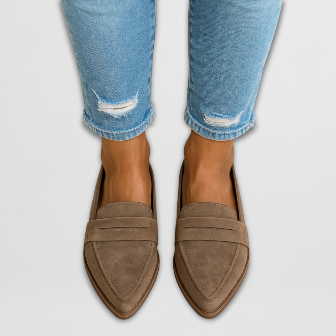 Flair - Damen Wildleder-Mokassins | Herbst