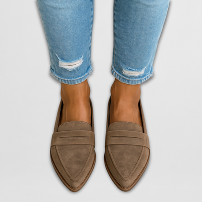 Flair - Damen Wildleder-Mokassins | Herbst