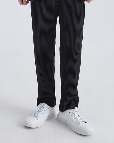 Flair - Pantalon aus gerippter Baumwolle