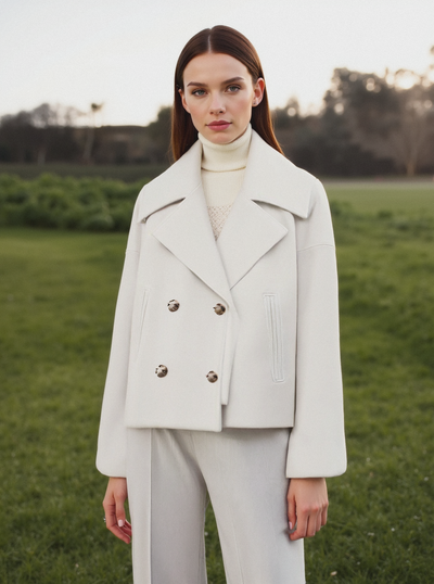 Flair - Warme Kurze Übergangsjacke für Damen | Herbst