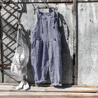 Flair - Gestreifter Jumpsuit mit Taschen