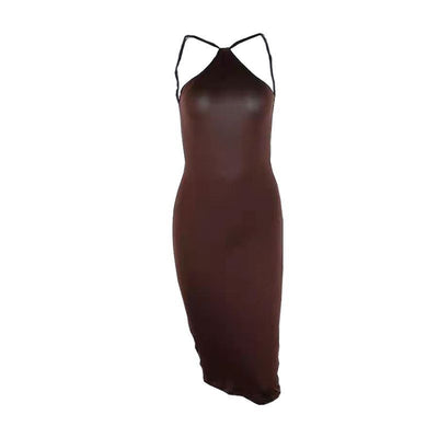 Flair - Langes Kleid mit Rollkragen