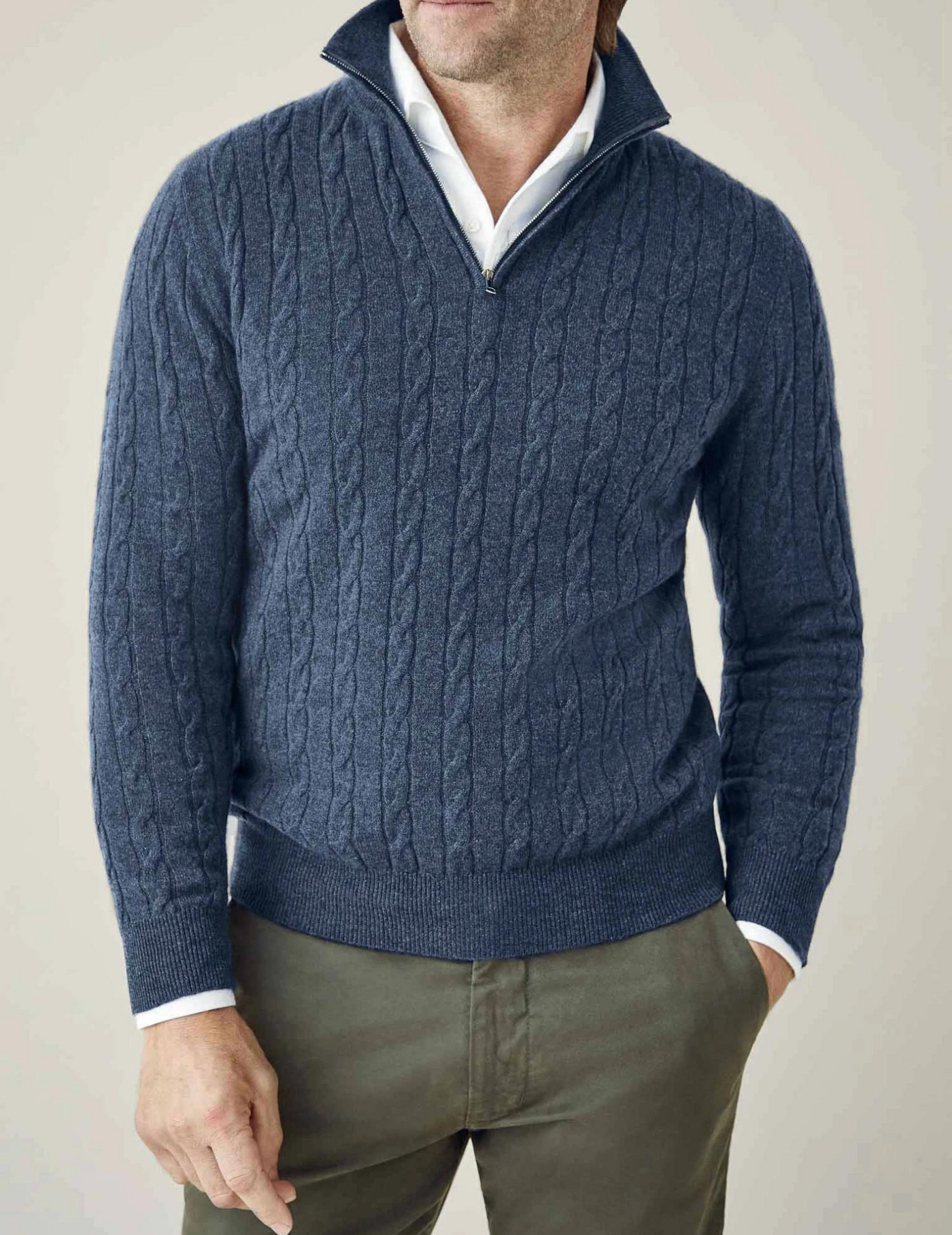 Flair - Herren Warme Pullover | Zipper