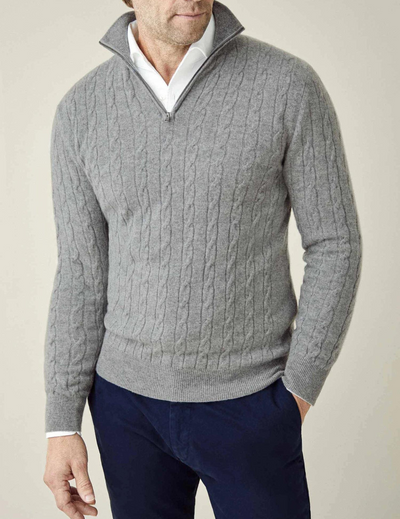 Flair - Herren Warme Pullover | Zipper