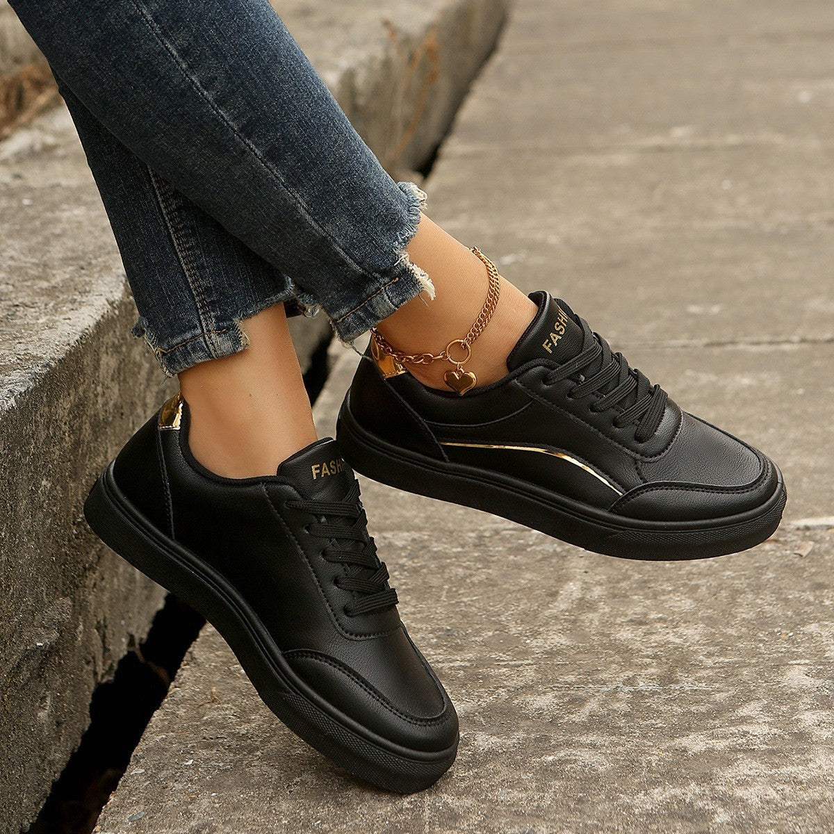 Flair - Weiße Freizeitschuhe