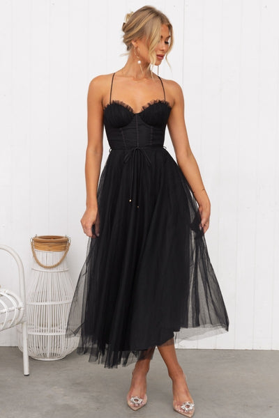 Flair - Mesh Partykleid