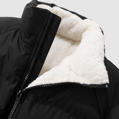 Flair - Herren Fleece-gefütterte Pufferjacke | Winter