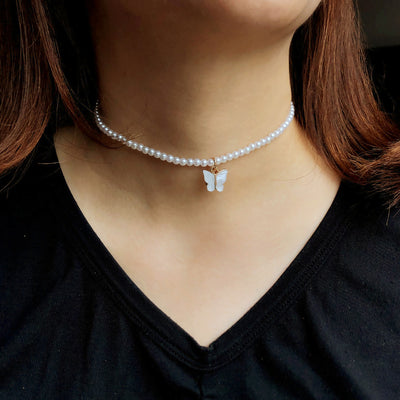Flair - Opal-Knoten Perlenkette