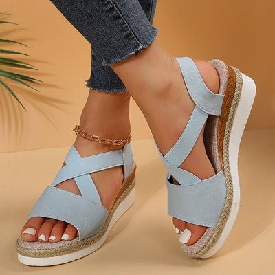 Flair - Kreuzriemchen-Sandalen