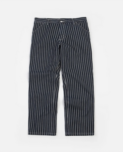 Flair - Herren Gestreift Hosen | Knopf
