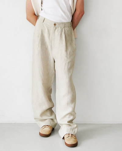 Flair - Herren Baggy Hosen | Linen
