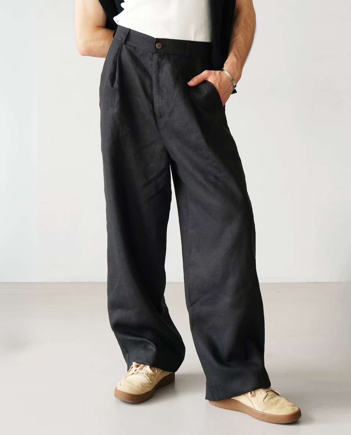 Flair - Herren Baggy Hosen | Linen