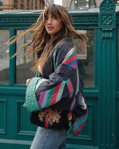 Flair - Oversize Vintage-Jacke