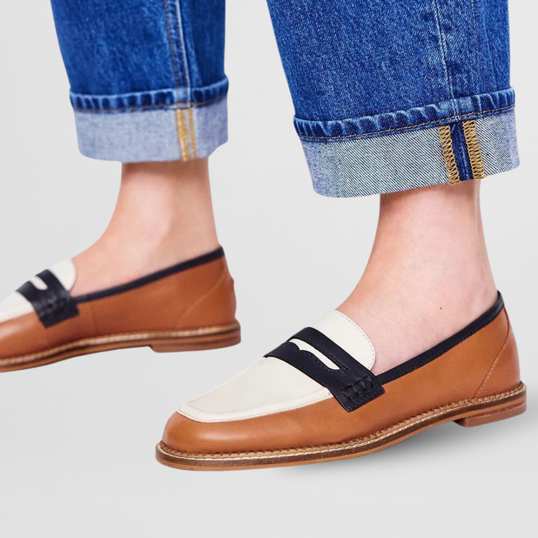 Flair - Leder Bunte Mokassins
