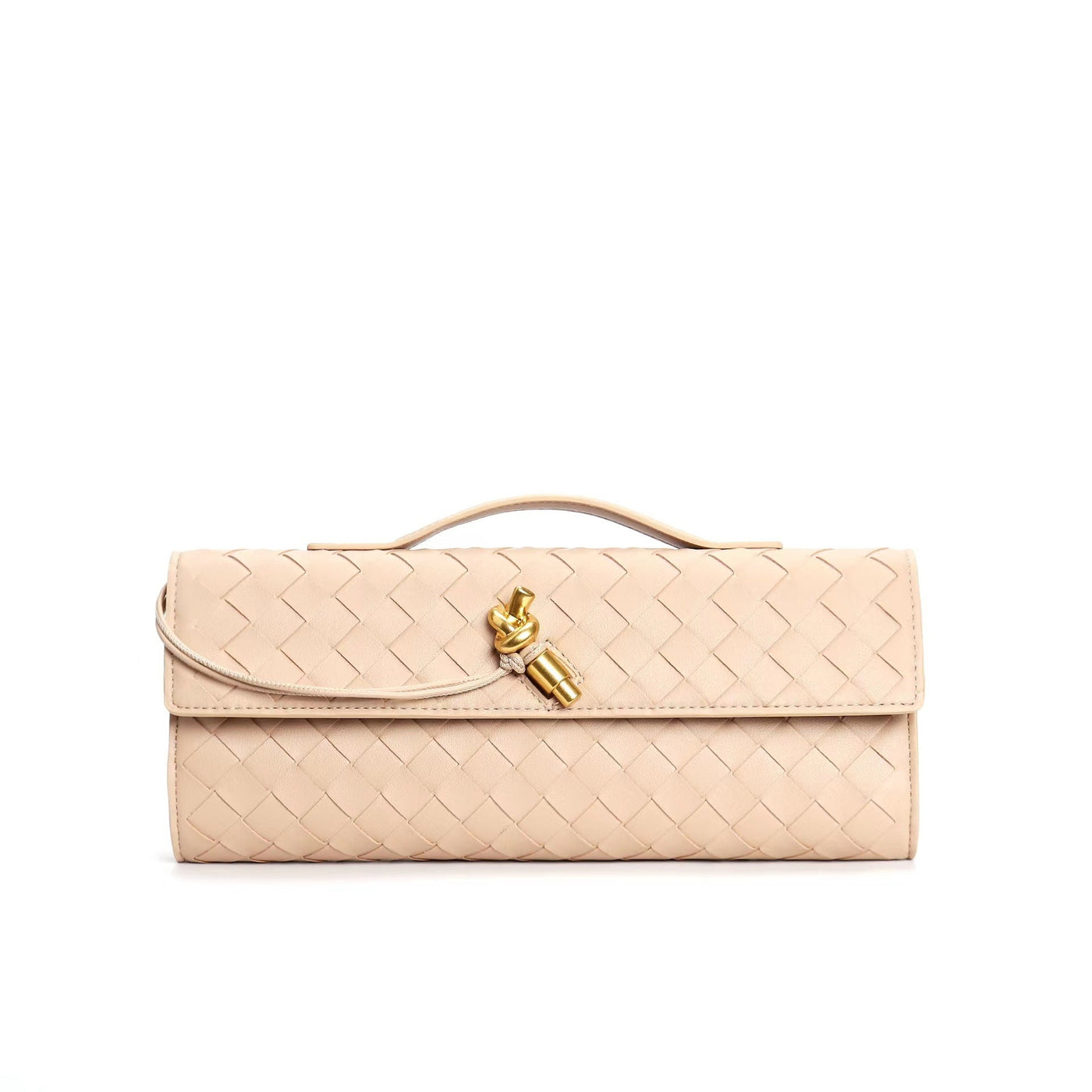 Flair - Damen  Geflochtene Echtleder Tasche | Herbst