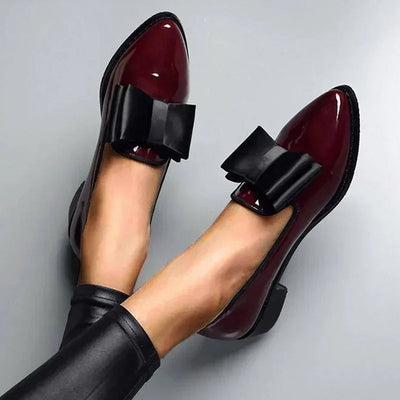 Flair - Versailles Lackleder-Ballerinas mit Schleife