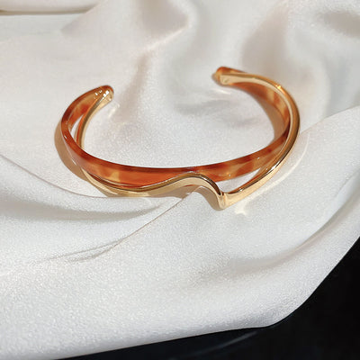 Flair - Weißer Muschelteller Armband