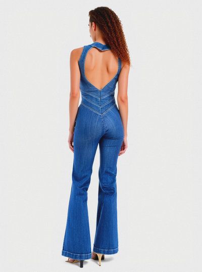 Flair - Jeans Jumpsuit für Damen | Elegant
