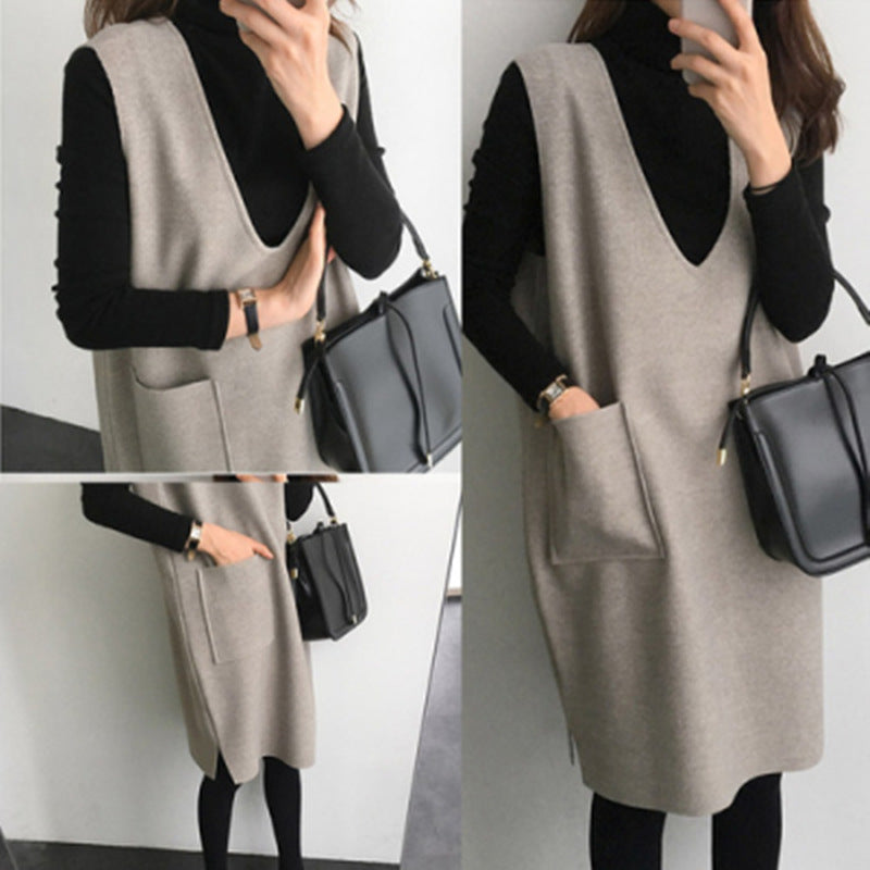 Flair - Damen Warme Winterweste | Langer