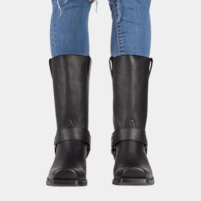 Flair - Damen Lange Vintage Cowboystiefel | Herbst