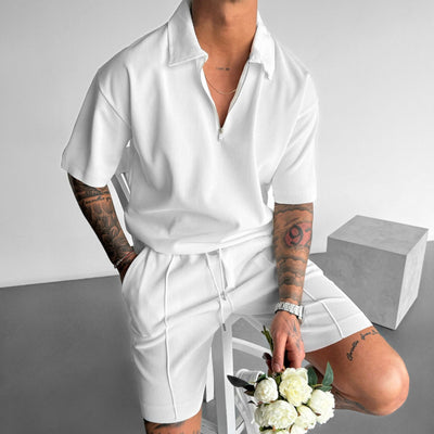 Flair - Summer Zipper Polo Set