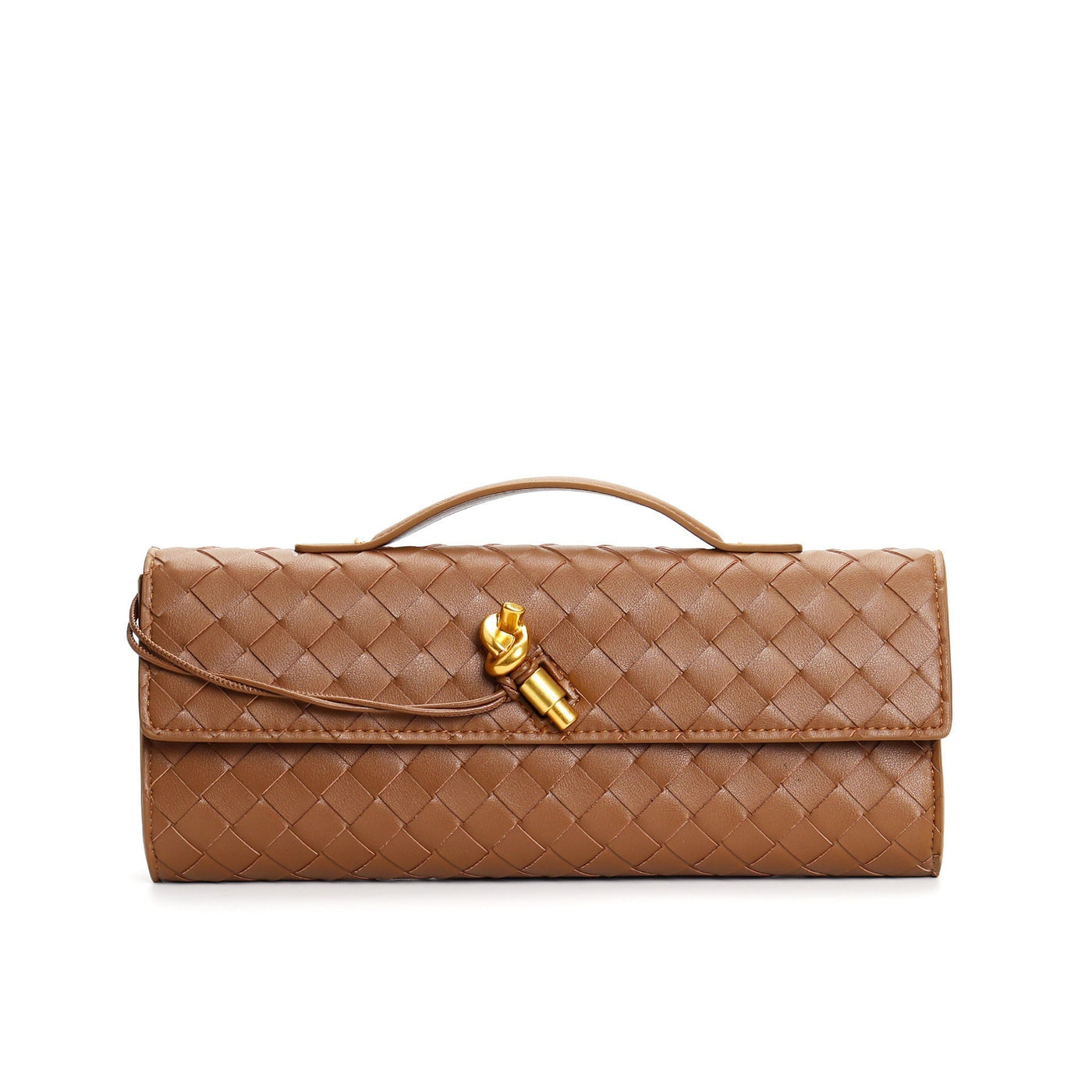 Flair - Damen  Geflochtene Echtleder Tasche | Herbst