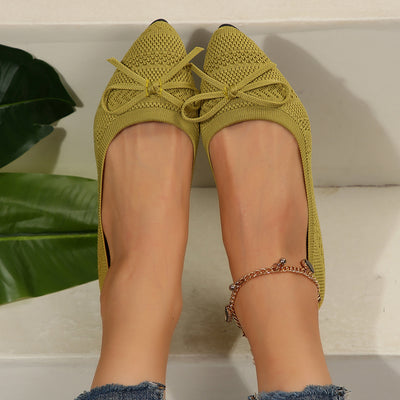 Flair - Spitz zulaufende Loafer aus Strick