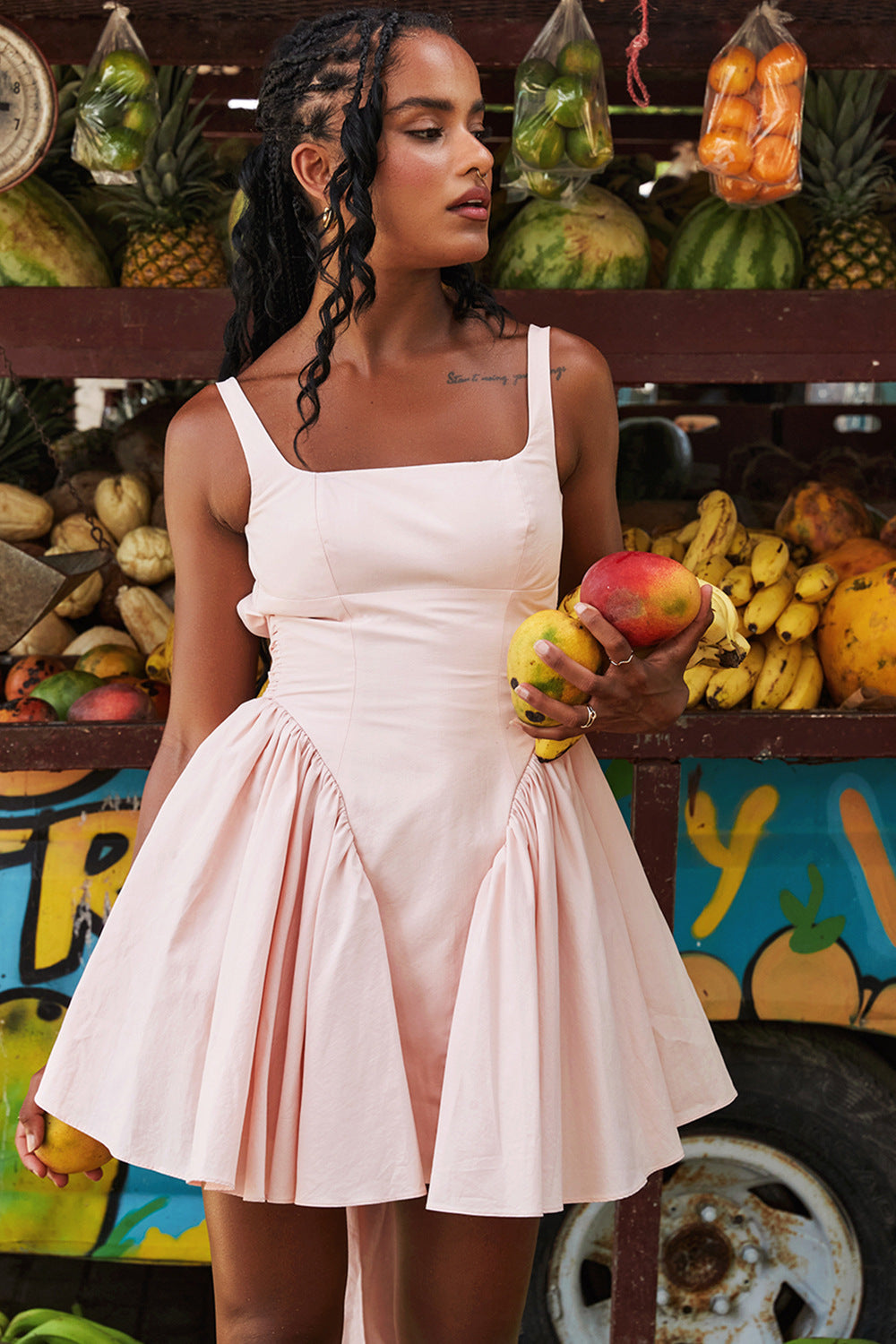 Flair - Sommerliches rückenfreies Kleid