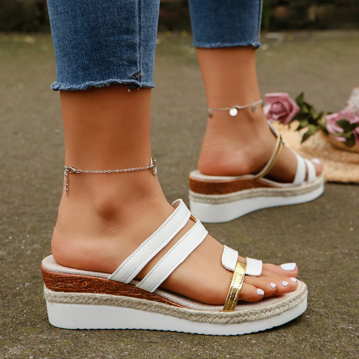 Flair - Sommermode Riemchensandalen