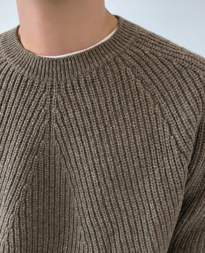 Flair - Herren Long Strickpullover | Norweger