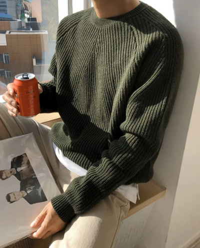 Flair - Herren Long Strickpullover | Norweger