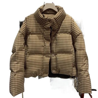 Flair - Damen Kurze Daunen Puffer Jacke | Winter
