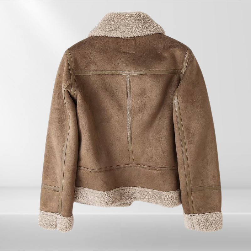 Flair - Damen Sherpa Bomberjacke | Fleece