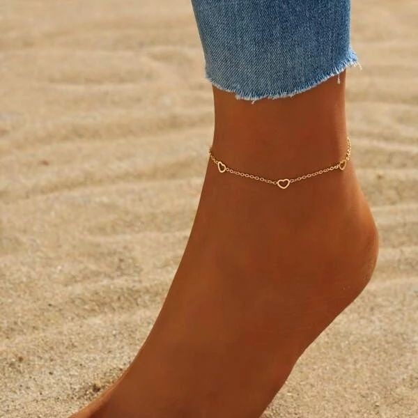 Flair - Beach Foot Ornaments Herzform