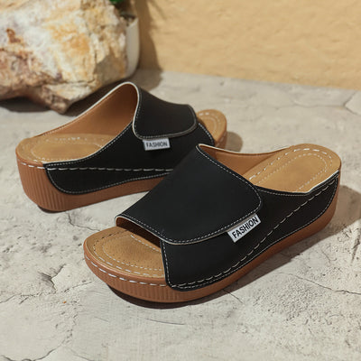 Flair - Römische Sommer-Keilabsatz-Pantoletten