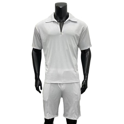 Flair - Summer Zipper Polo Set