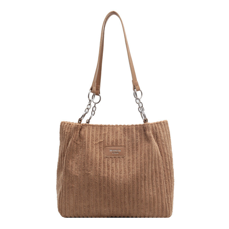 Flair - Große Retro-Cordtasche