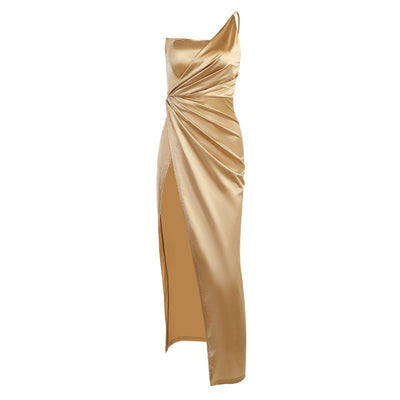 Flair - Kleid mit Fischgrätenschlitz