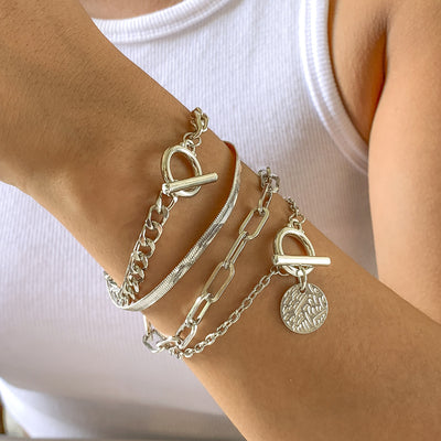 Flair - Metallkettenarmband