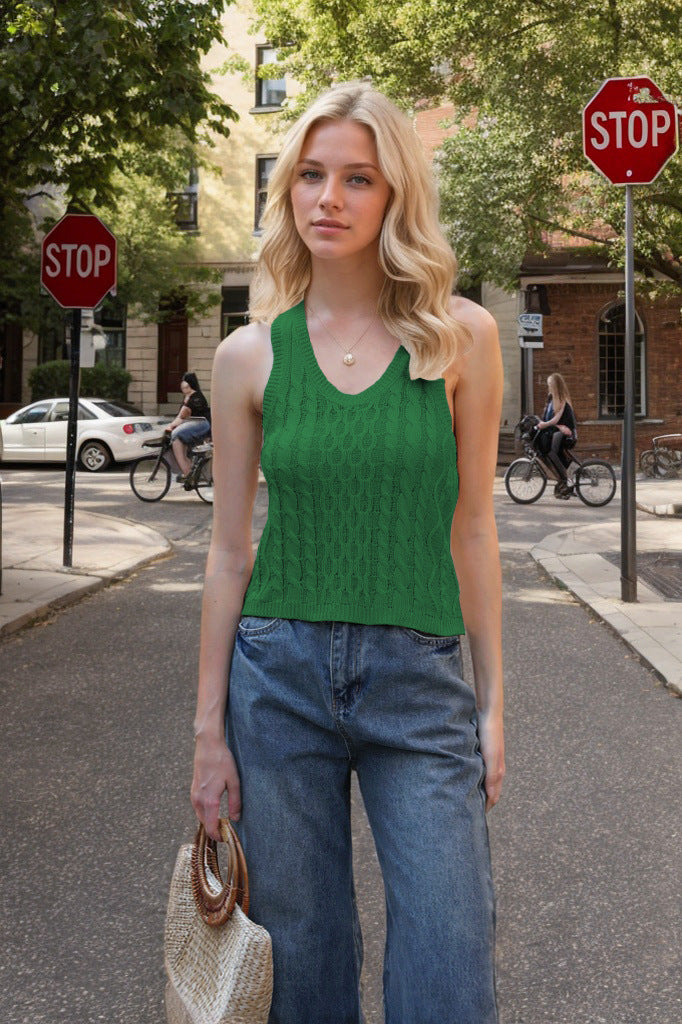 Flair - Gestrickte Tank-Top-Weste