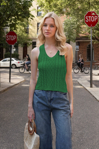 Flair - Gestrickte Tank-Top-Weste