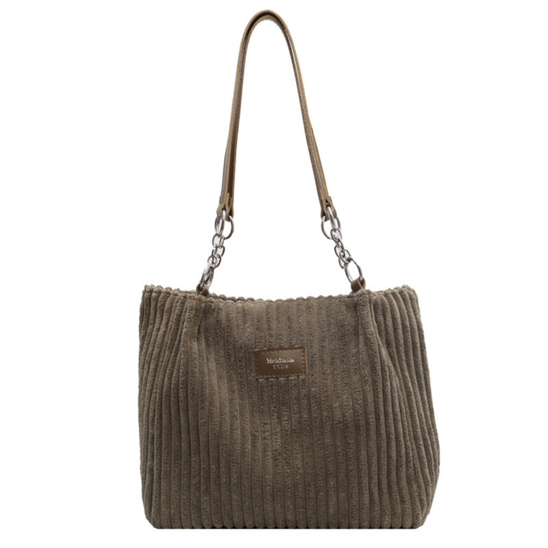 Flair - Große Retro-Cordtasche