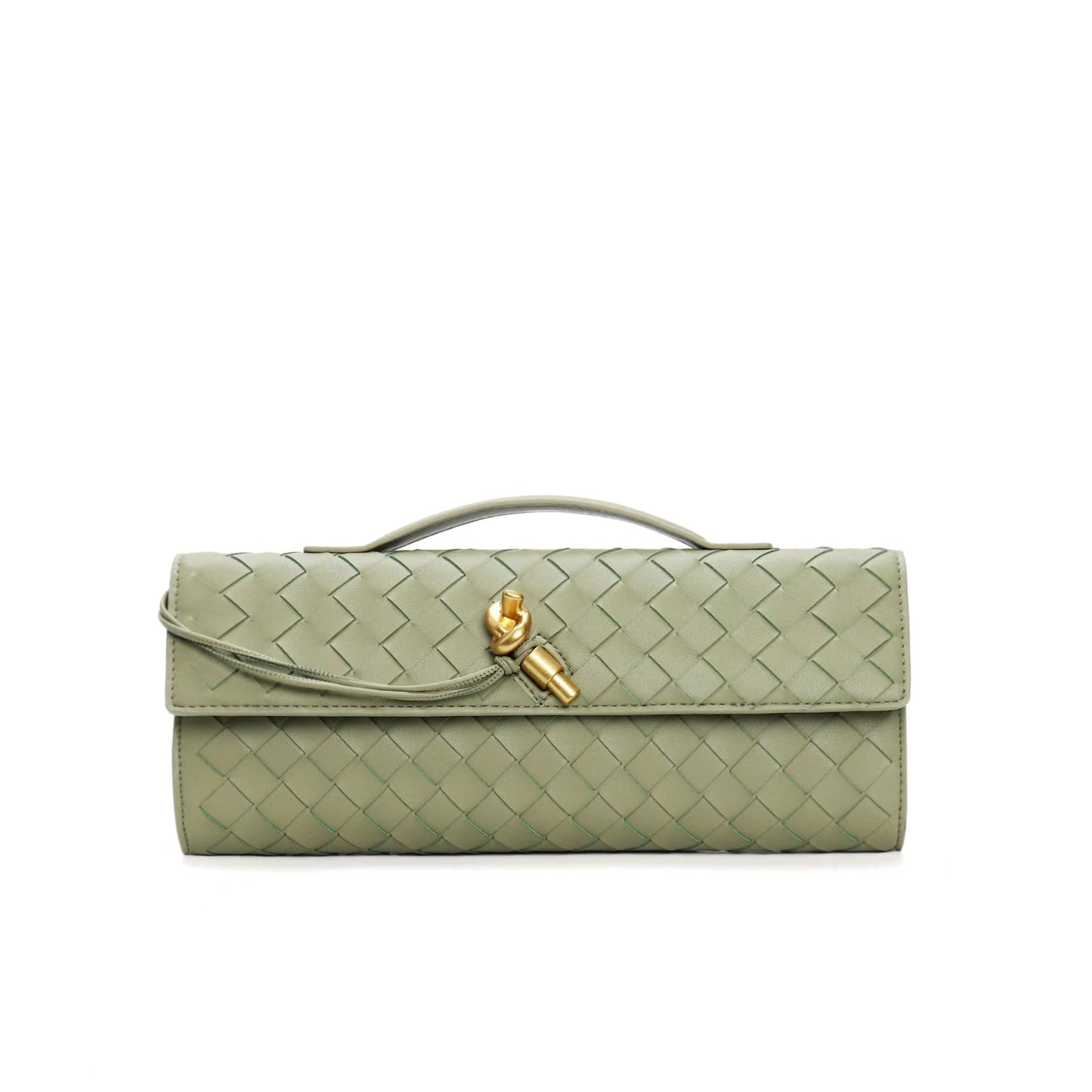 Flair - Damen  Geflochtene Echtleder Tasche | Herbst