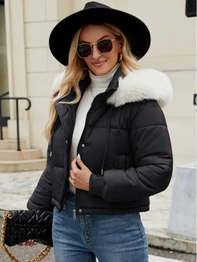 Flair - Damen Kurze Daunen Parka | Winter
